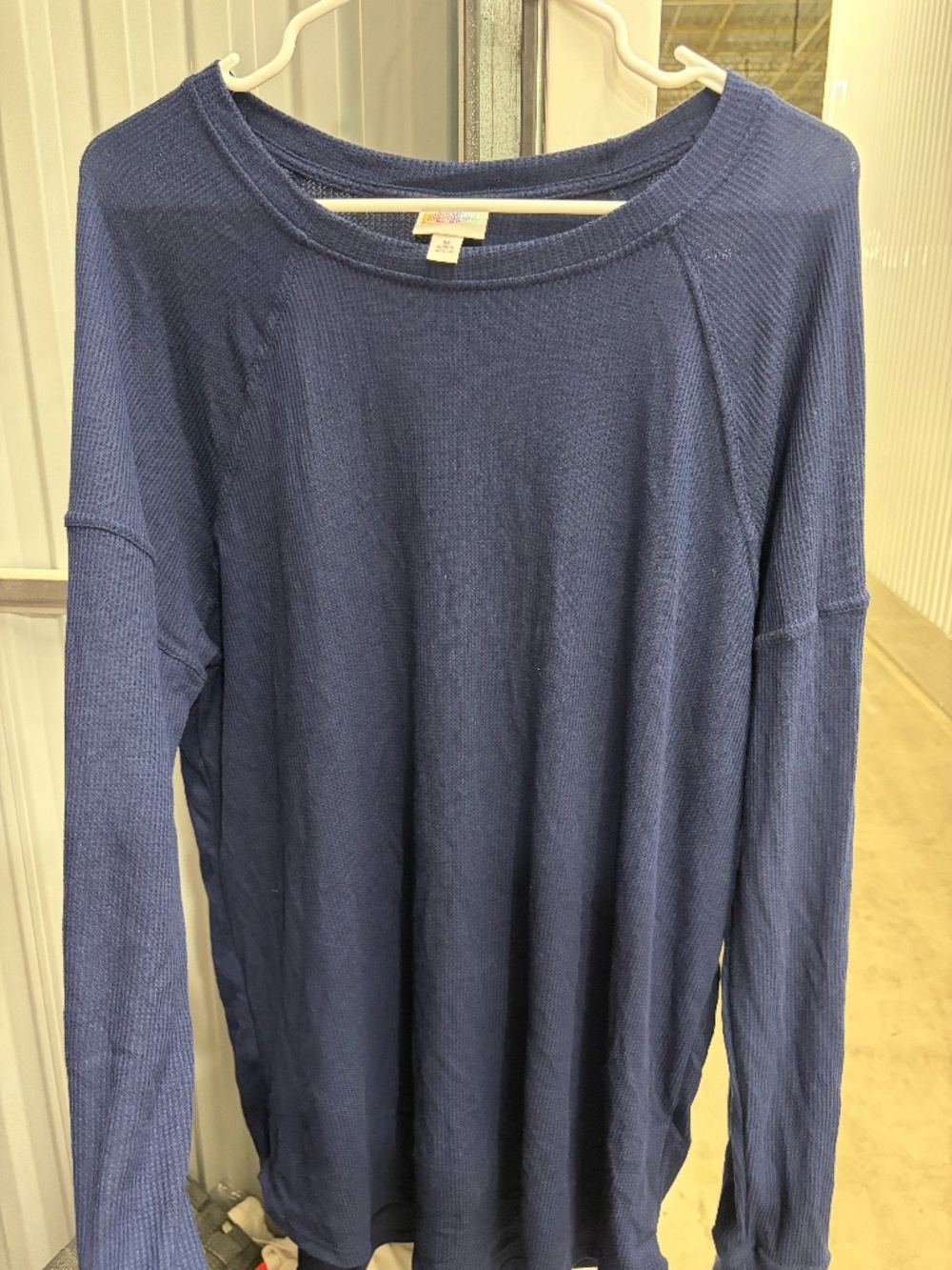 LuLaRoe Navy Tina, Size Medium